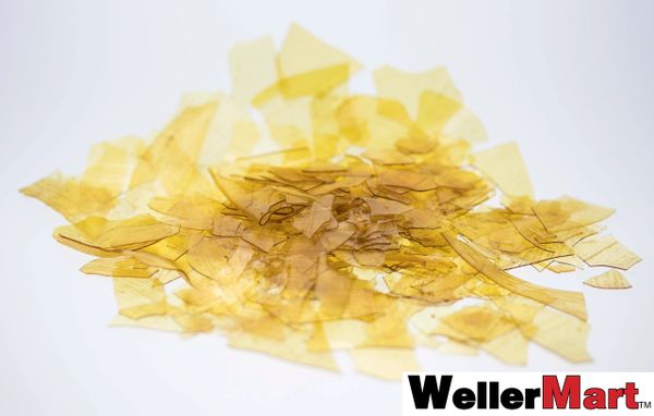 Shellac flakes Lemon M/M machine made - buy online