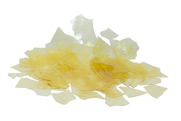 Dewaxed Super Blonde Shellac Flakes 1/4 Lb, or 4 Oz, Quality