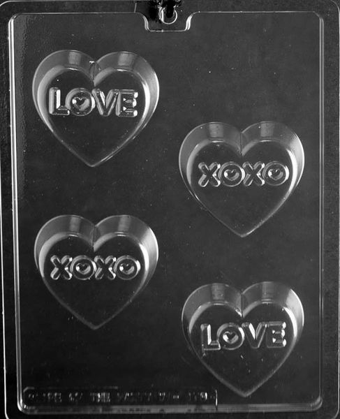 XOXO LOVE OREO HEART SHAPED COOKIES