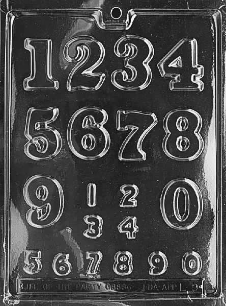NUMBERS - LARGE, SMALL