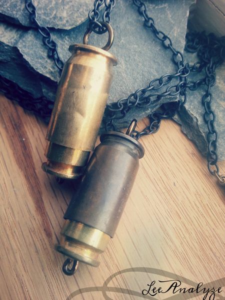 DIY Bullet Shell Casing Necklace