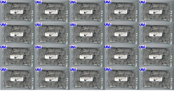 20,000 Count 5/8" (0.625") Stainless Steel Pipe Screens