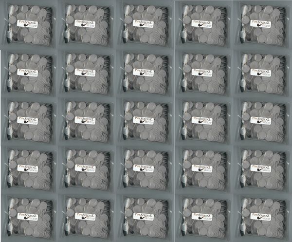 25,000 Count ONE INCH (1.00") Stainless Steel Pipe Screens