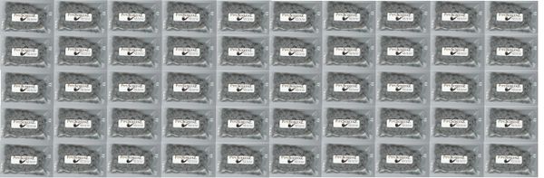 50,000 Count 3/8" (0.375") Stainless Steel Pipe Screens