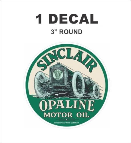 Vintage Style Sinclair Opaline Motor Oil Sinclair Refining Company Decal