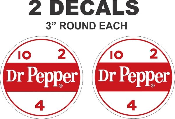 2 Round Dr Pepper 10 2 4