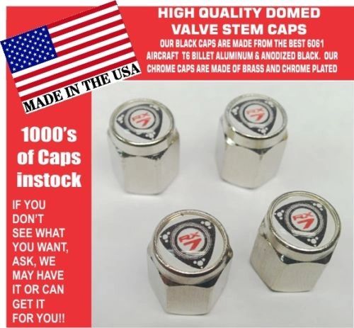 4 Chrome Mazda RX7 RX 7 Wankel Rotary Engine 12A 13B Valve Stem Caps