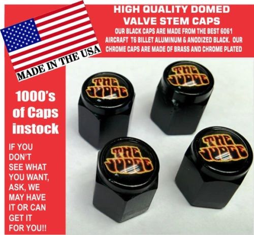 Billet Pontiac Goat GTO Judge 455 Ram Air Black Valve Stem Caps All Metal