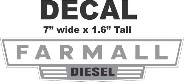 Farnall Grey Diesel Decal