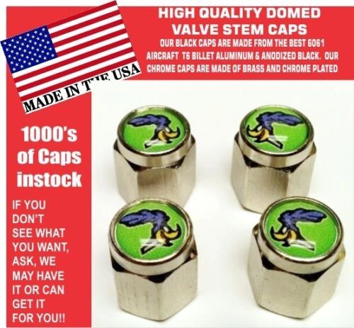 Mopar Sublime Green Plymouth Road Runner Super Bird Valve Stem Air Caps