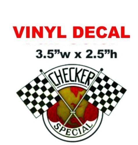 Checker Cab Special Decal