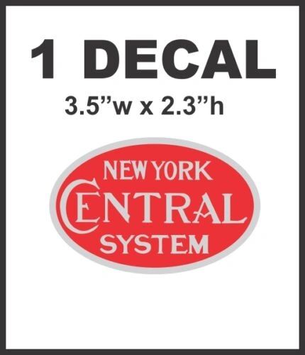 New York Central System Railroad Rail Road Decal Lionel Train HO Scale