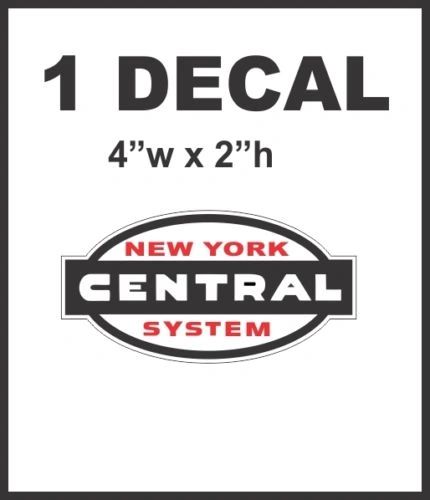 New York Central System Railroad Rail Road Lines Company Decal Very Nice & Sharp