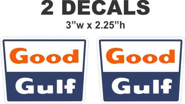 2 Good Gulf Decals