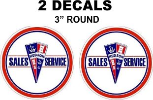 2 Hudson Sales & Service Decals
