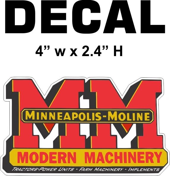 1 MM Minneapolis Moline Modern Machinery - Nice