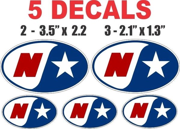 5 Northstar Decals