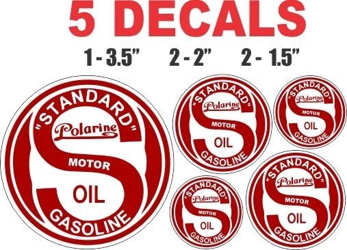 5 Standard Motor Oil Gasoline Polarine