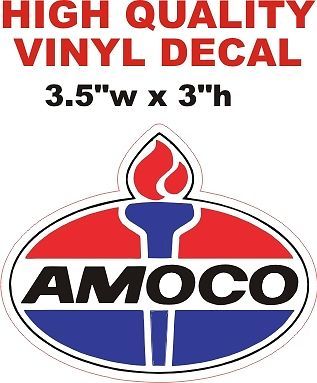 1 - Amoco Gasoline Decal