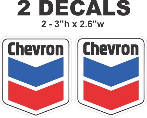 2 Chevron Decals