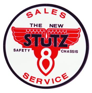 1 Stutz 8 Sales Service 3.5 Inch Round