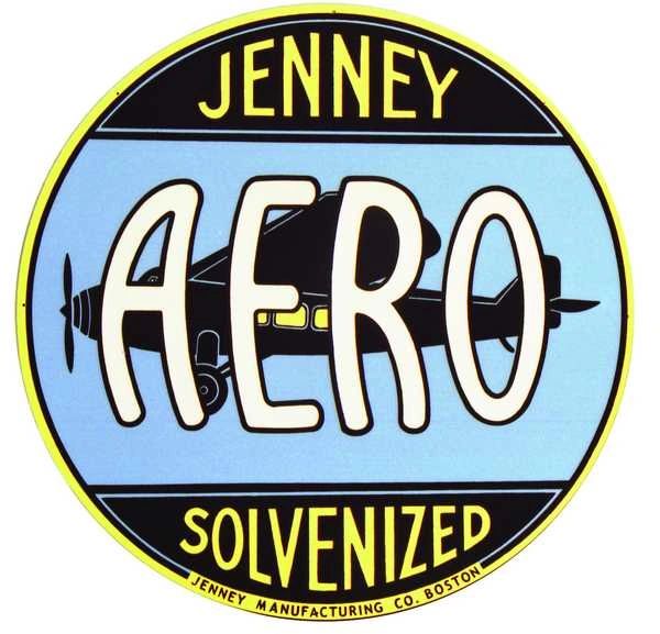 1 Jenny Aero Solvenizer Decal - 3.5" Round