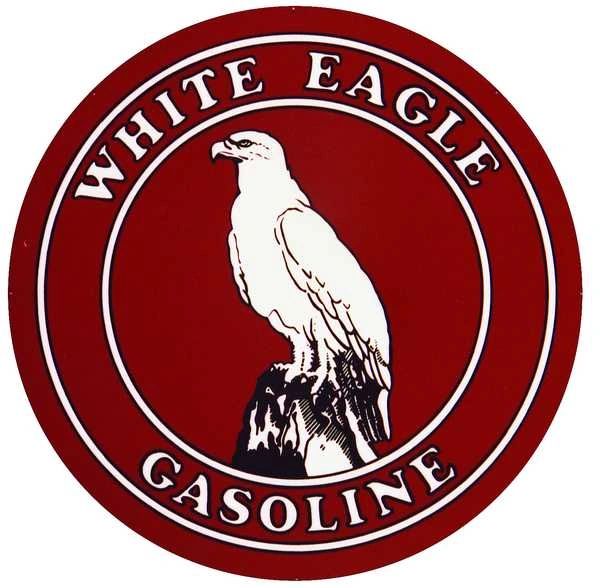 1 White Eagle Gasoline - 3.5" Round