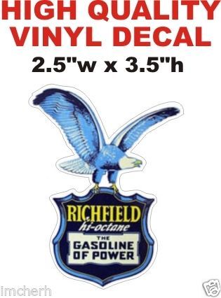 Richfield Hi Octane Gasoline of Power