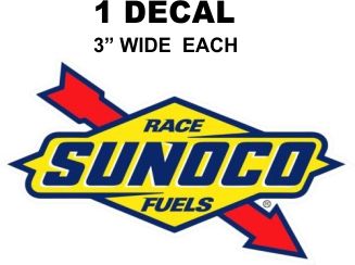 Sunoco Race Fuels  Stickers