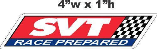 1 SVT Race Prepared Decal