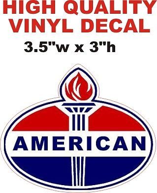 1 American Gasoline Decal - Die Cut To Shape