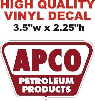 1 Apco Petroleum Products