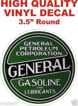 1 Vintage Style General Petroleum Gasoline and Lubricants