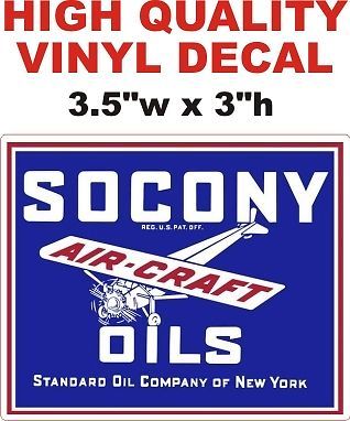 Socony Aircraft Oils