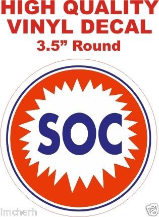 SOC Gasoline Decals - Nice