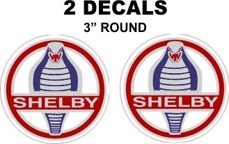 2 Ford ShelbyDecals - Custom Sizes Available