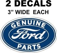 2 Geuine Ford Parts Decals