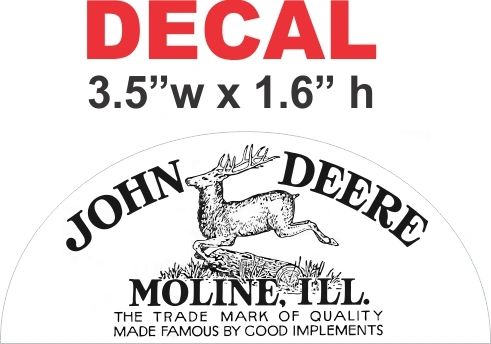 John Deere 1912 Decal