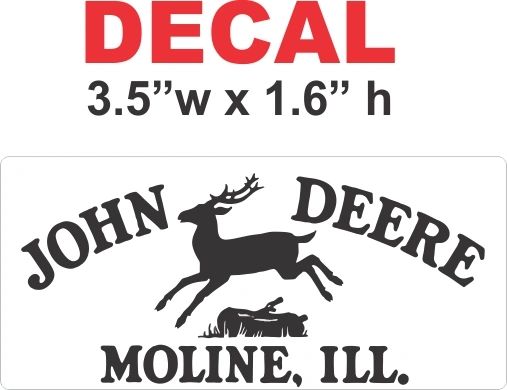 John Deere 1937 Decal