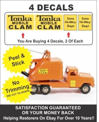 Tonka mobile hot sale clam truck