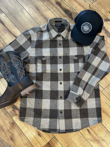 Scout Shirt (Brown/Tan)