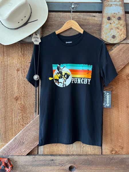 Punchy Black Logo T-Shirt