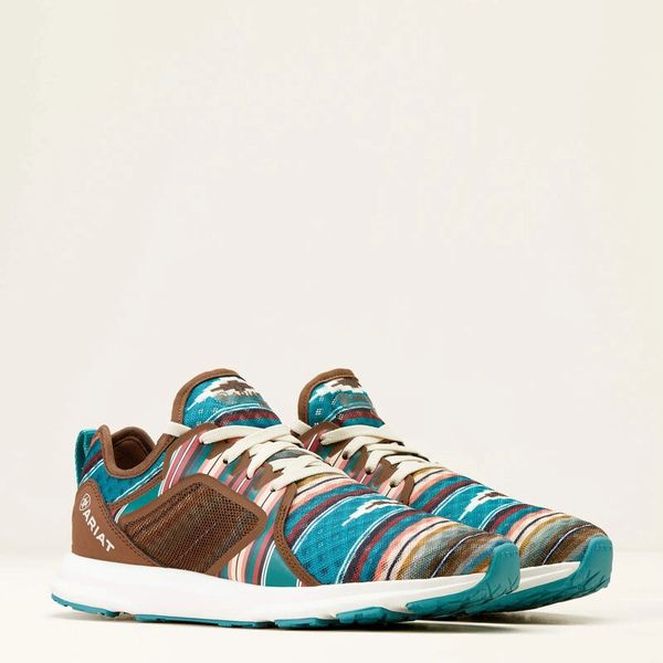 Pastel Turquoise Serape Fuse Shoes