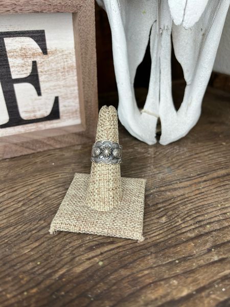 Sterling Silver Ring Stamped