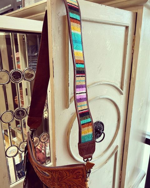 CLEARANCE Serape Purse Strap (3 colors)