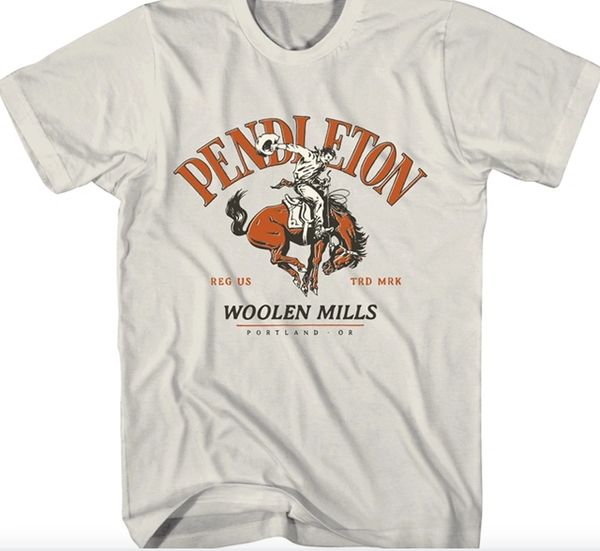 CLEARANCE Rodeo Graphic Tee Bucking Horse