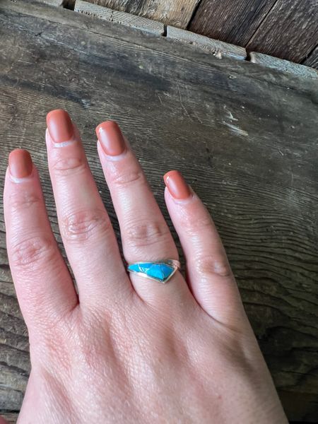 Kingman & Sterling Silver Ring
