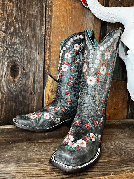 Floral Glow In The Dark Boot