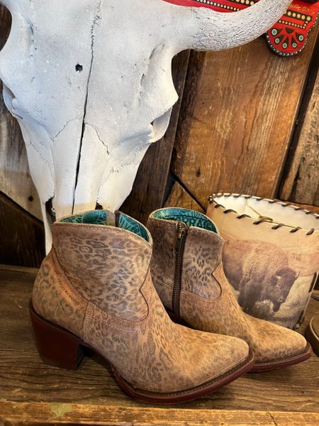Matallic Cheetah Bootie