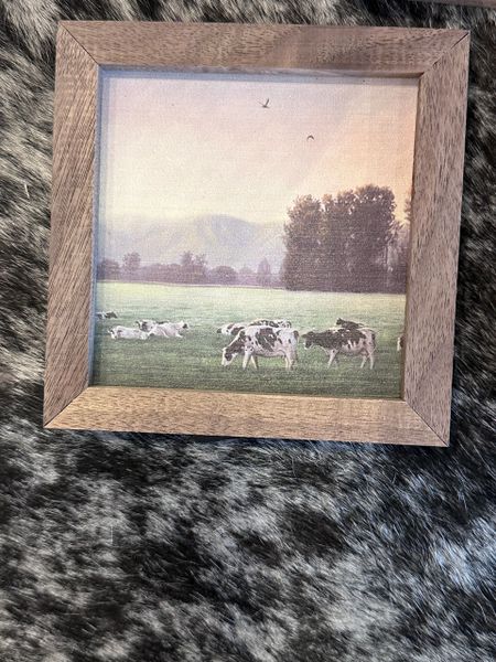 Farm Life With Cows Sign